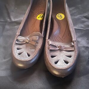 Brown Leather Women's Loafers
